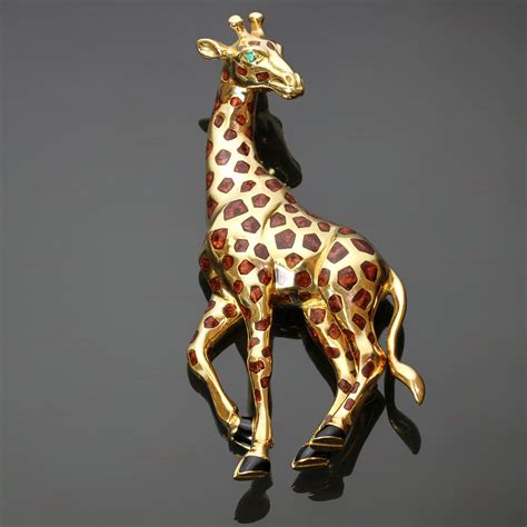 cartier brooch buyer|cartier giraffe brooch.